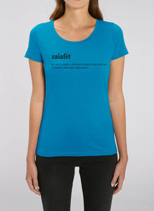 Tricou femei medium fit "Definiție Zaiafet"