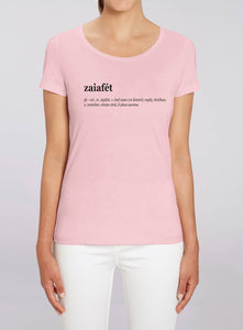 Tricou femei medium fit "Definiție Zaiafet"