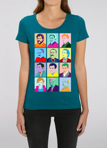 Tricou femei medium fit "Scriitori români"