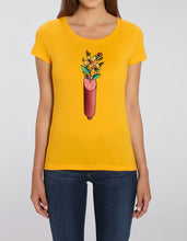 Tricou femei medium fit "Flori-n salam"